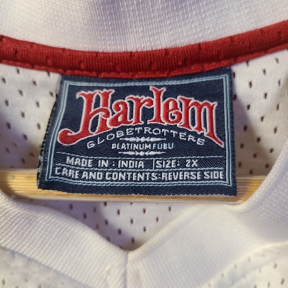 #35 "Geese" Harlem Globetrotters Platinum Fubu Original Size 2X - Picture 8 of 8
